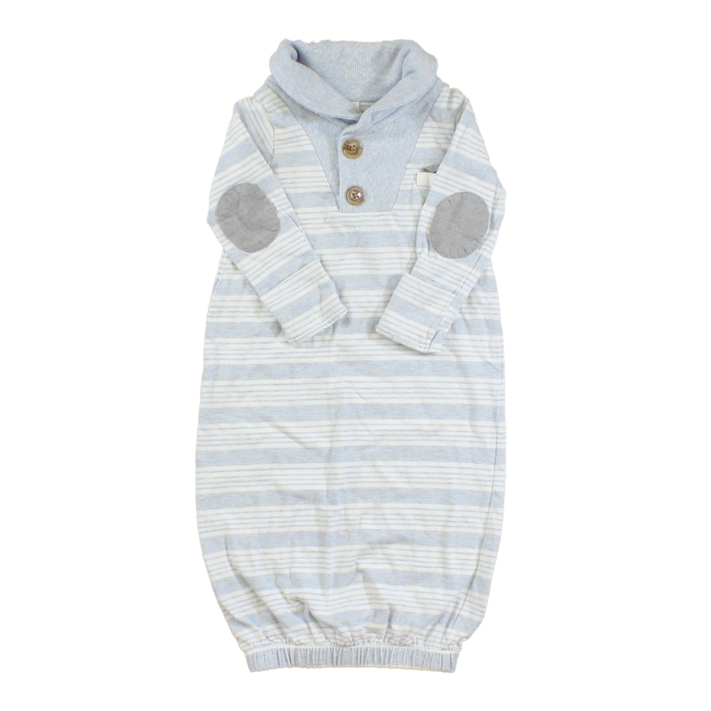Edgehill Collection Boys White | Blue | Stripes Sleepsack size: 0-6 Months